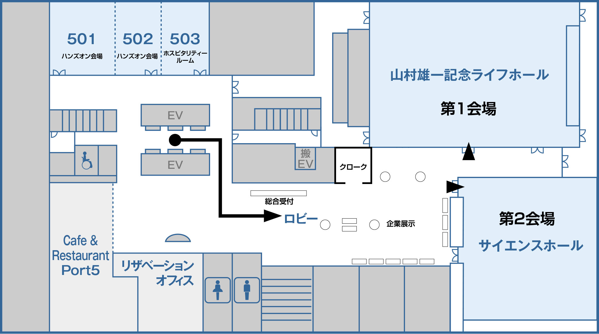 千里ライフサイエンスセンター5F